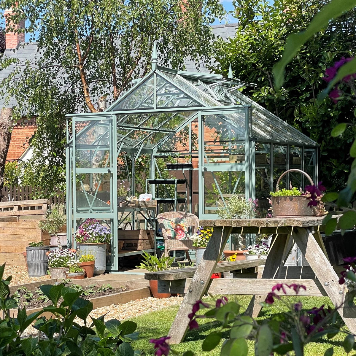 Louise's Rhino Premium 8x8 greenhouse